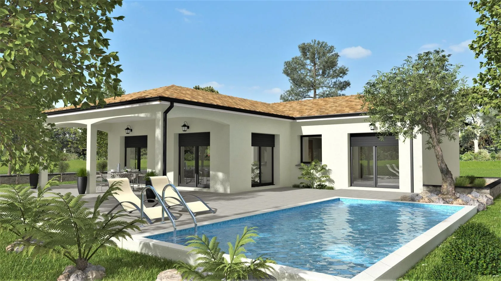 Maison neuve 95 m² à Réalmont (81120)