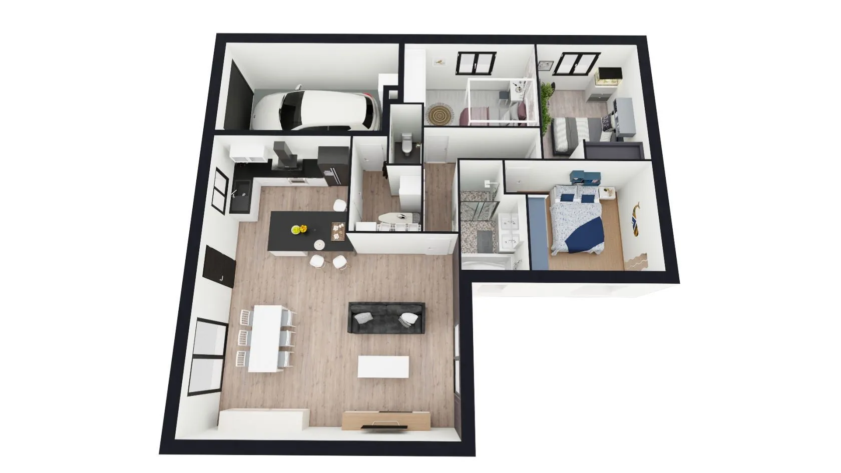 Maison neuve 95 m² à Réalmont (81120)