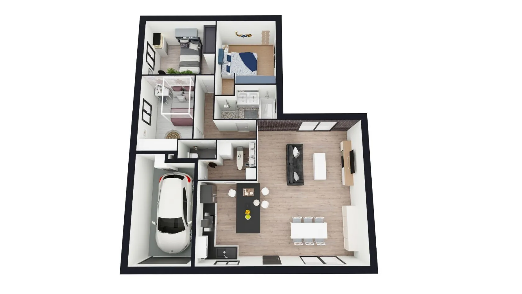 Maison neuve 95 m² à Réalmont (81120)
