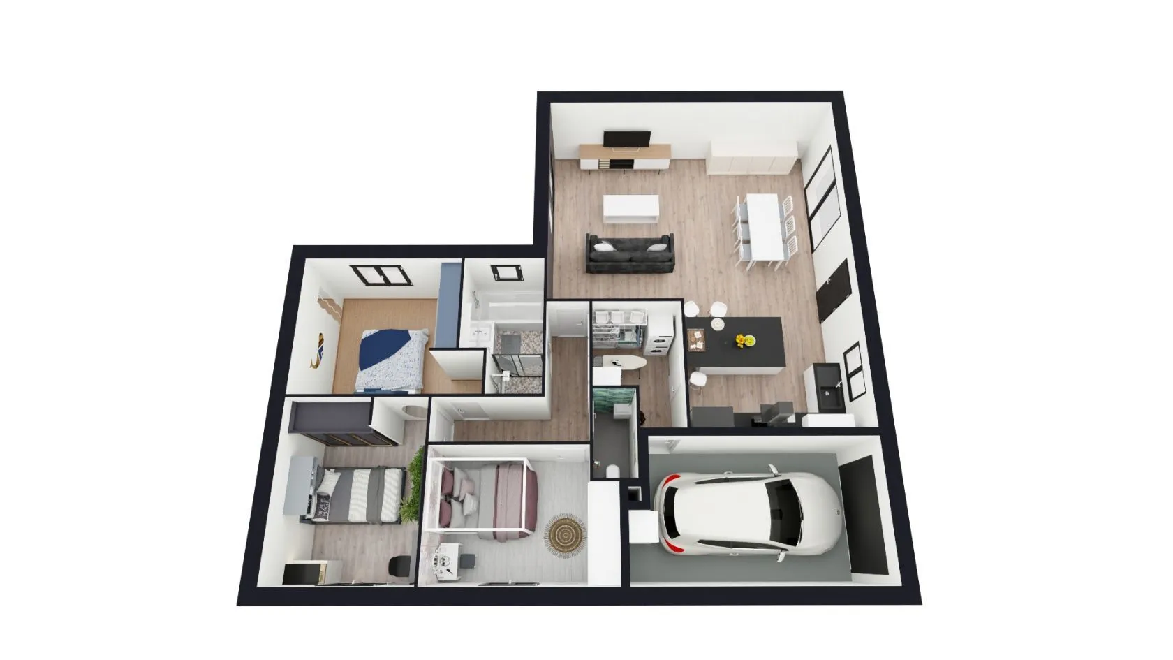 Maison neuve 95 m² à Réalmont (81120)