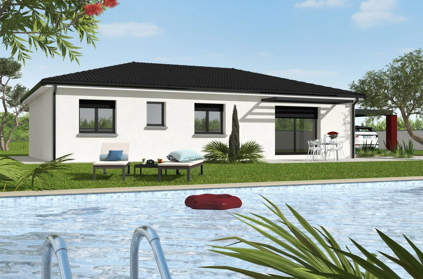 Maison neuve 99 m² à Valderiès (81350)