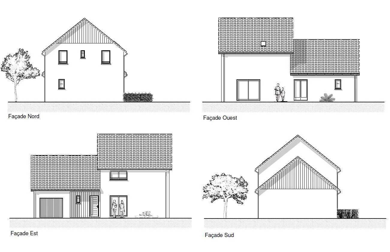 Maison neuve 115 m² à Saint-Mamet (31110)