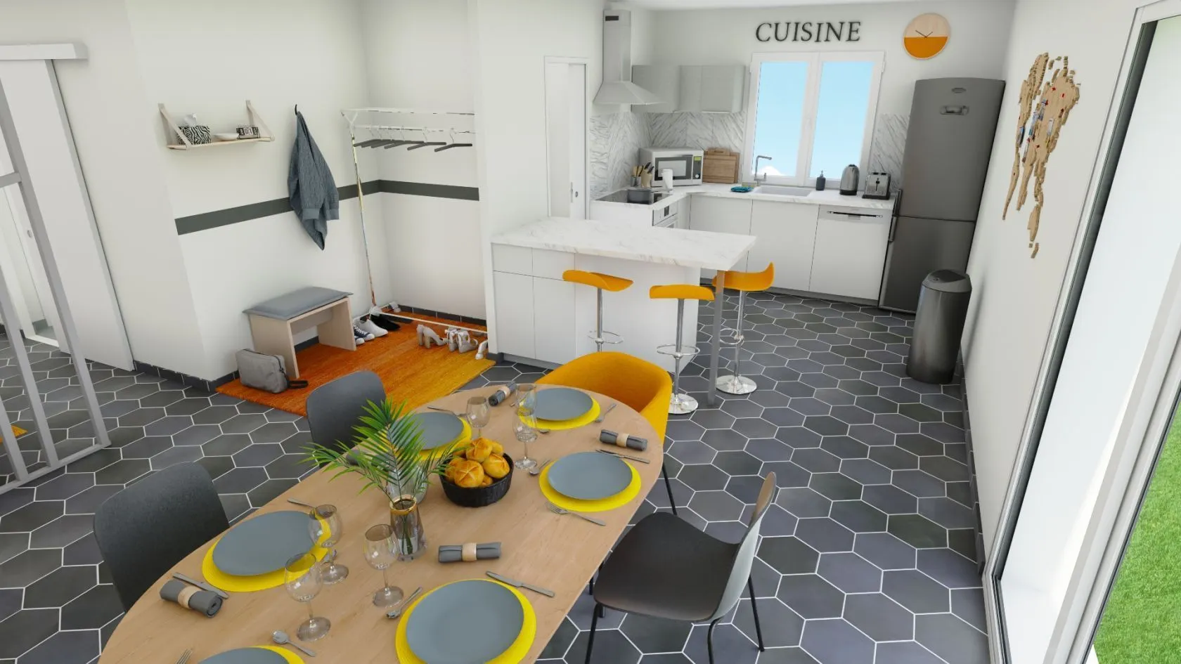 Maison neuve 73 m² à Baurech (33880)