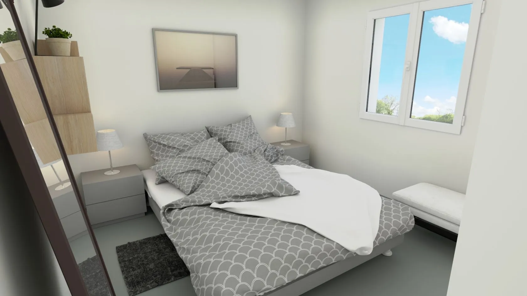 Maison neuve 73 m² à Baurech (33880)