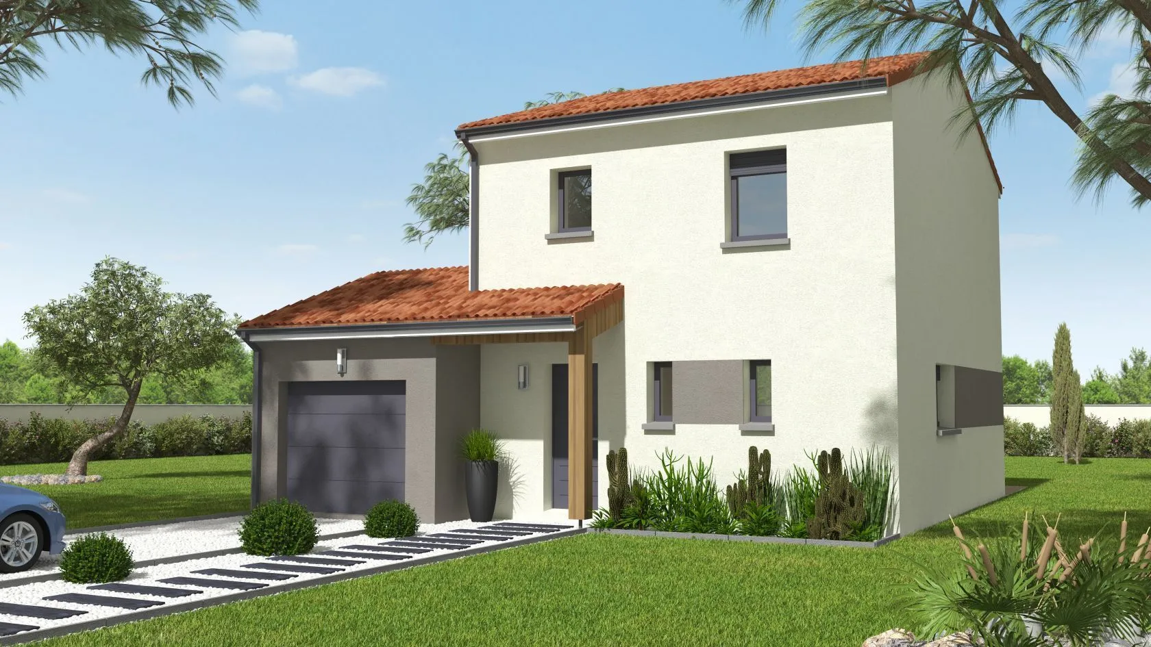 Maison neuve à Saubens