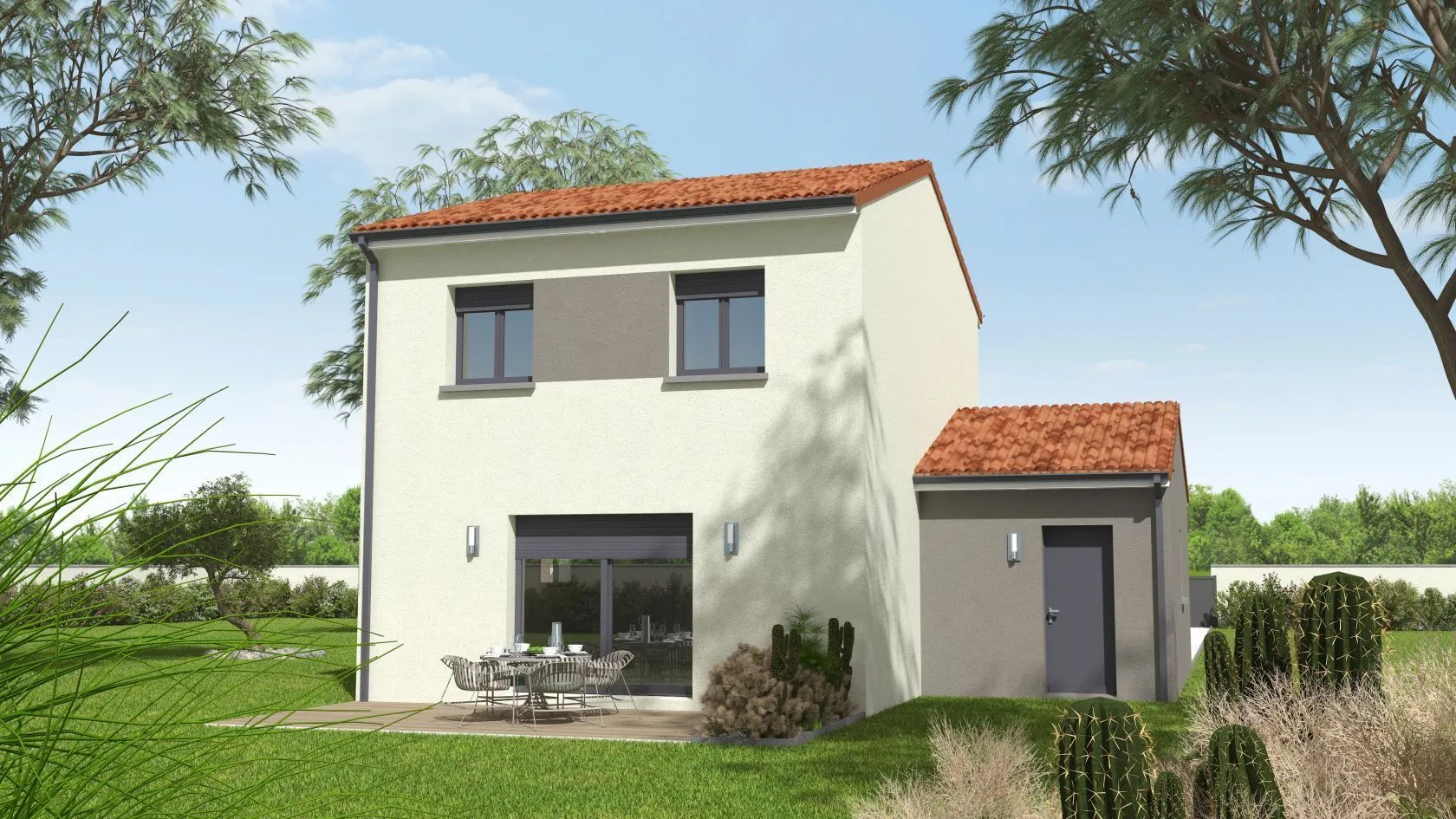 Maison neuve 83 m² à Aiguefonde (81200)