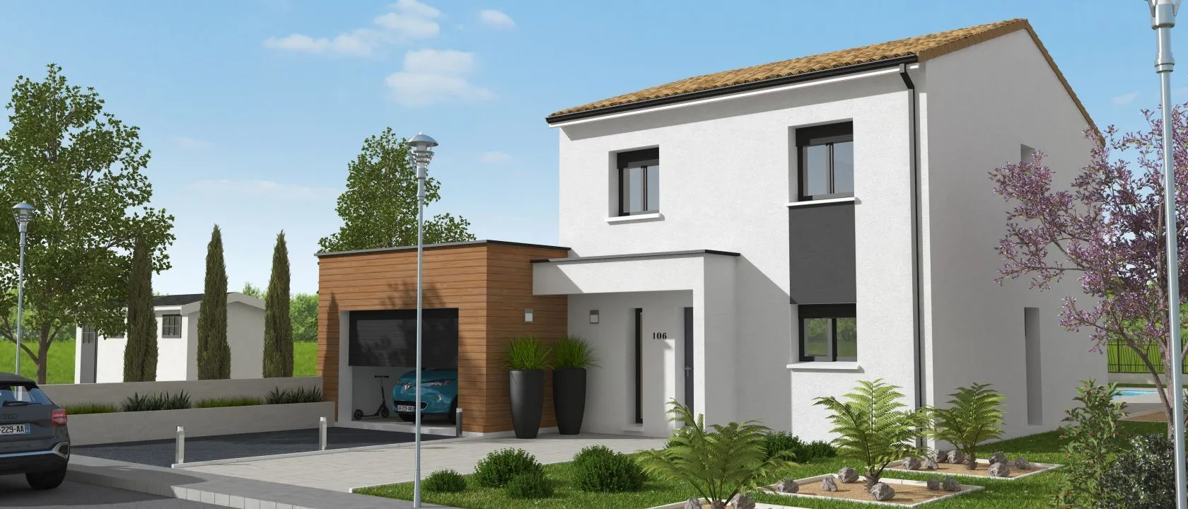 Maison neuve 106 m² à Lauzerte (82110)