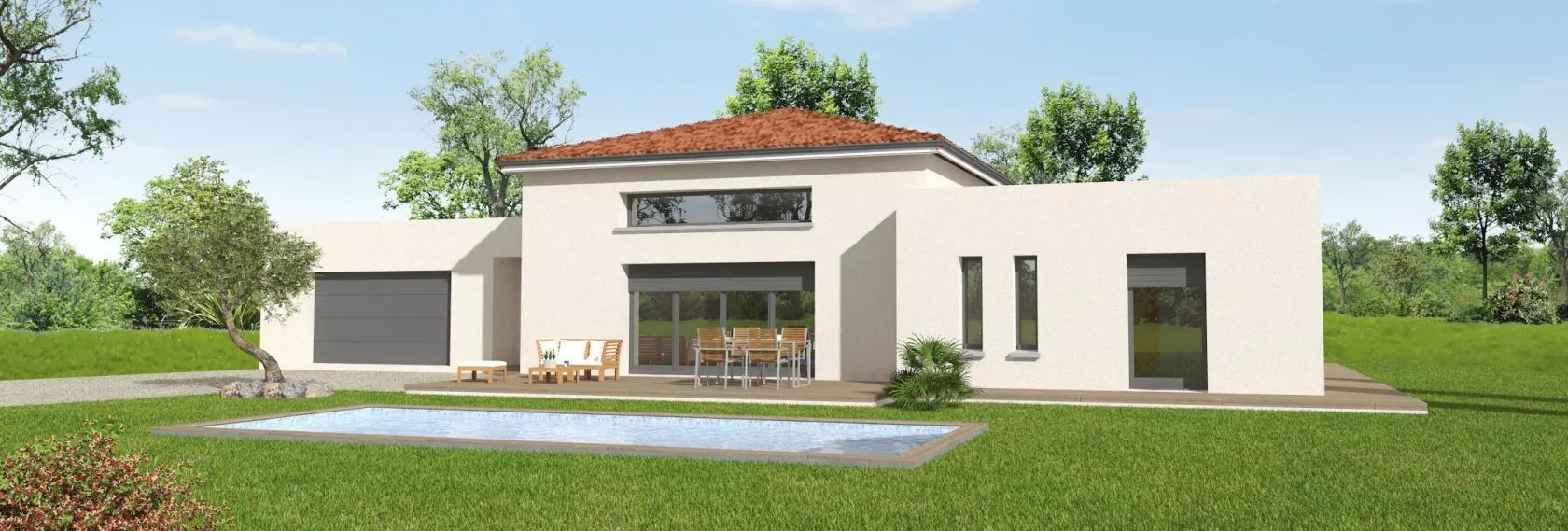 Maison neuve 132 m² à Valence-d'Albigeois (81340)