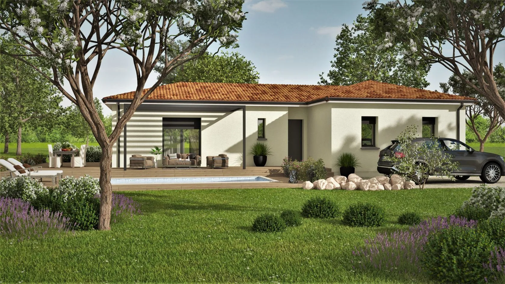 Maison neuve à Montauban