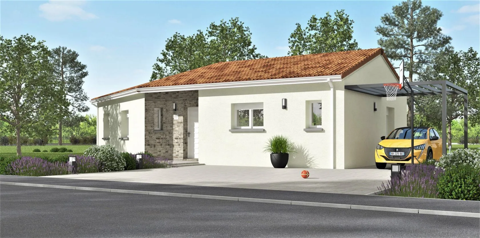Maison neuve à Montauban