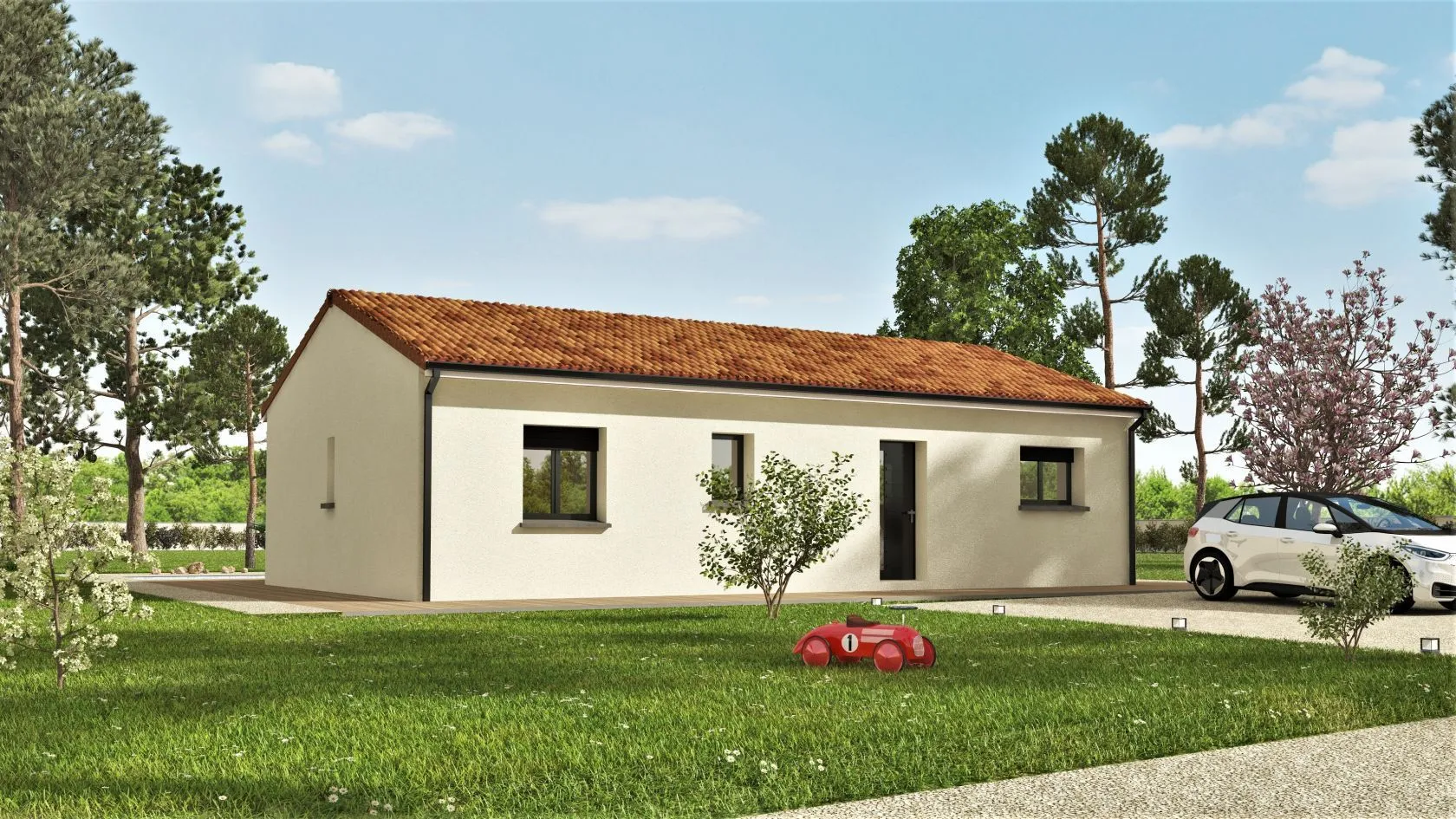 Maison neuve à Pechbusque