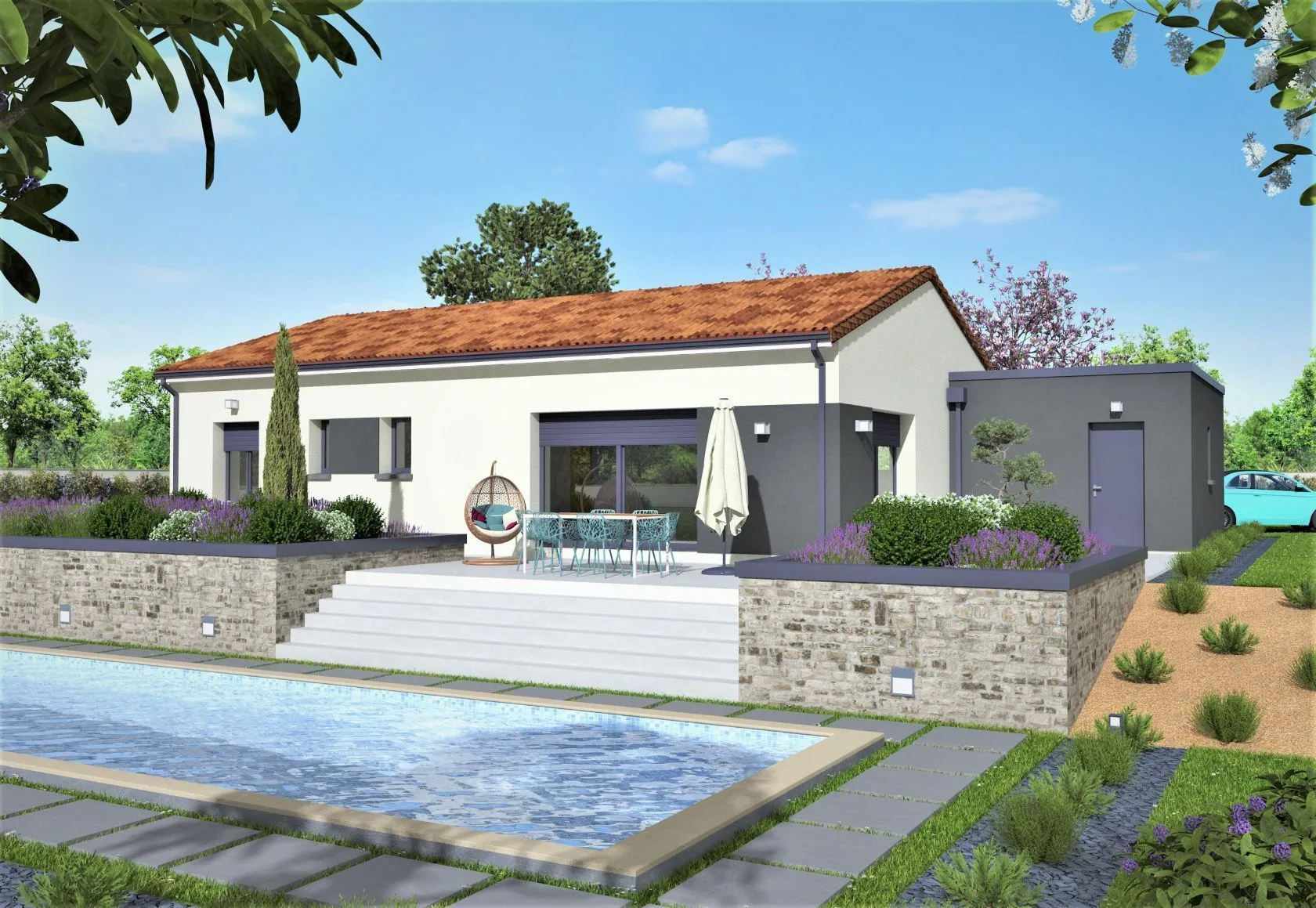 Maison neuve 98 m² à Corronsac (31450)
