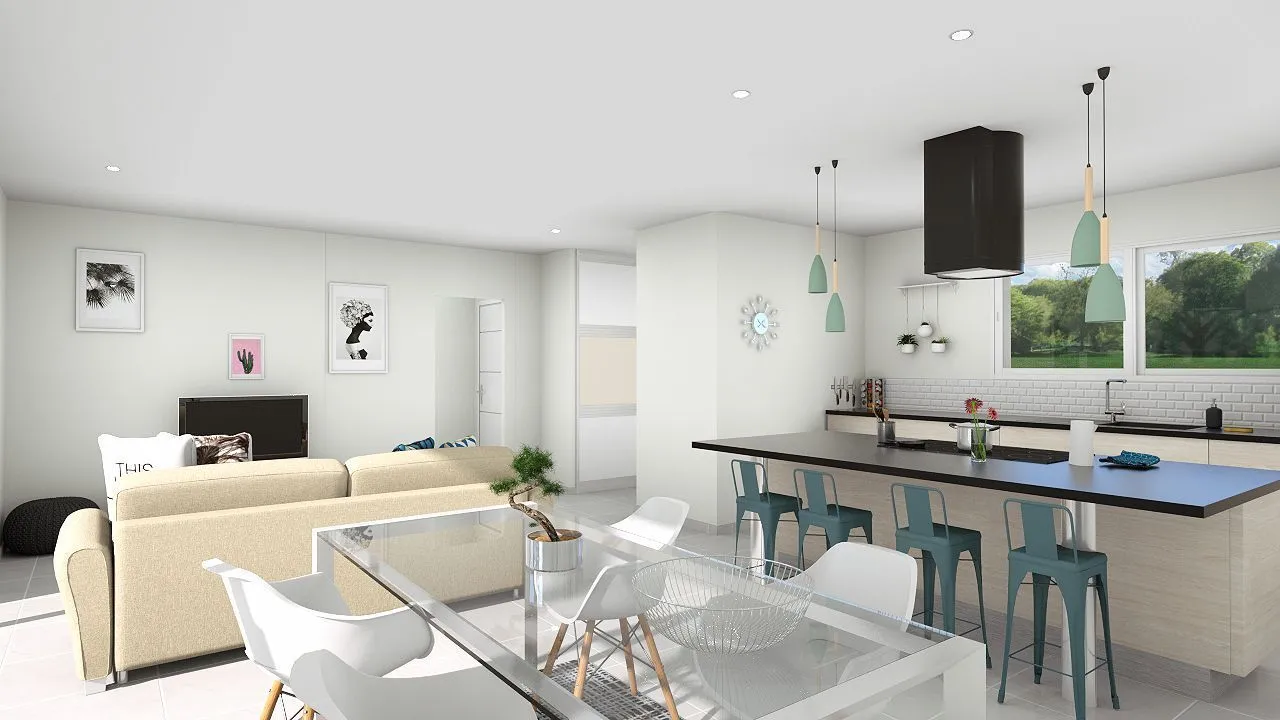 Maison neuve 98 m² à Corronsac (31450)