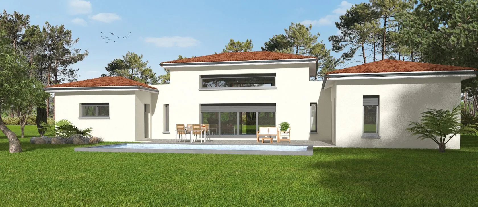 Maison neuve 146 m² à Septfonds (82240)