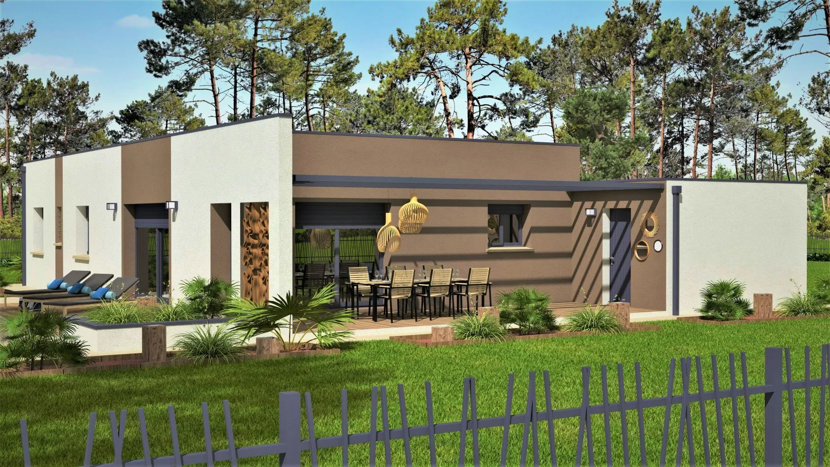 Maison neuve 113 m² à Monestiés (81640)