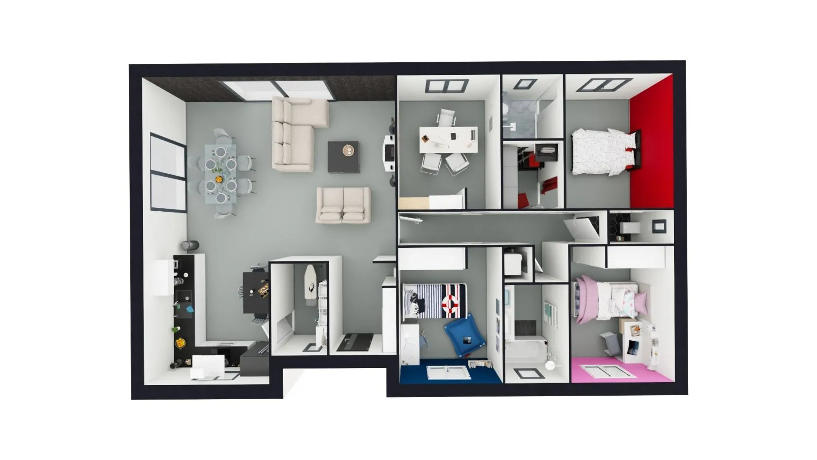 Maison neuve 113 m² à Monestiés (81640)