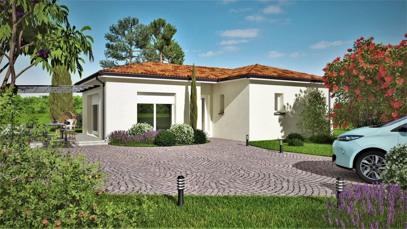 Maison neuve à Lafitte