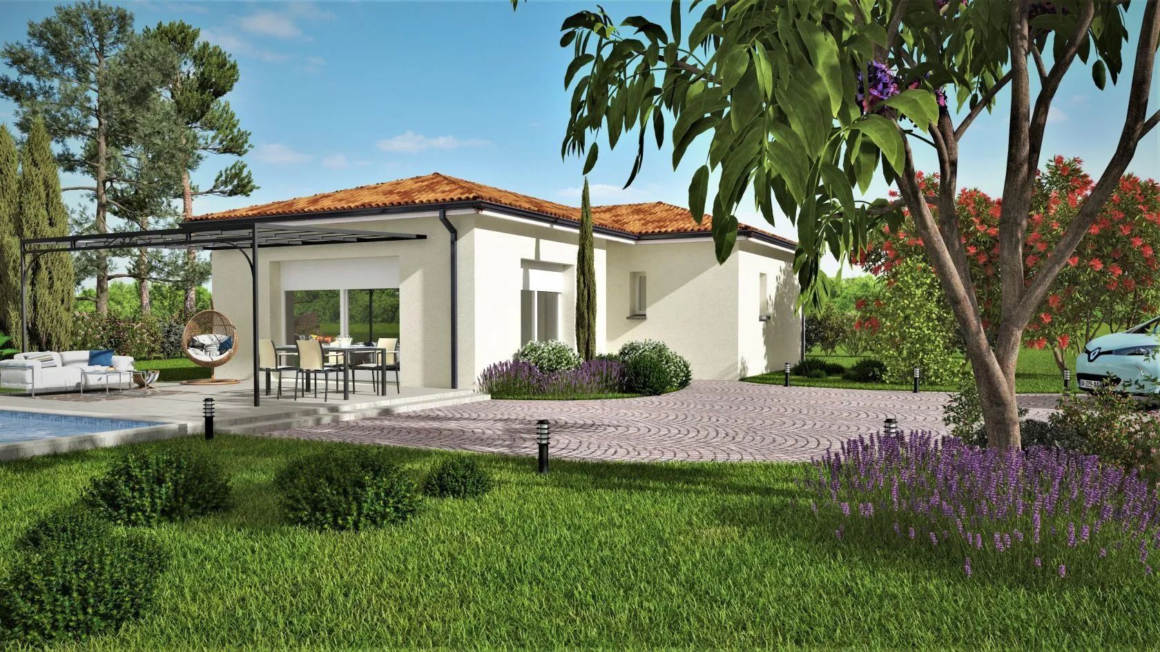 Maison neuve 70 m² à Angles (81260)
