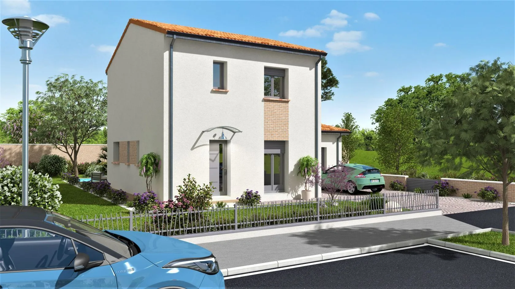 Maison neuve à Roaillan