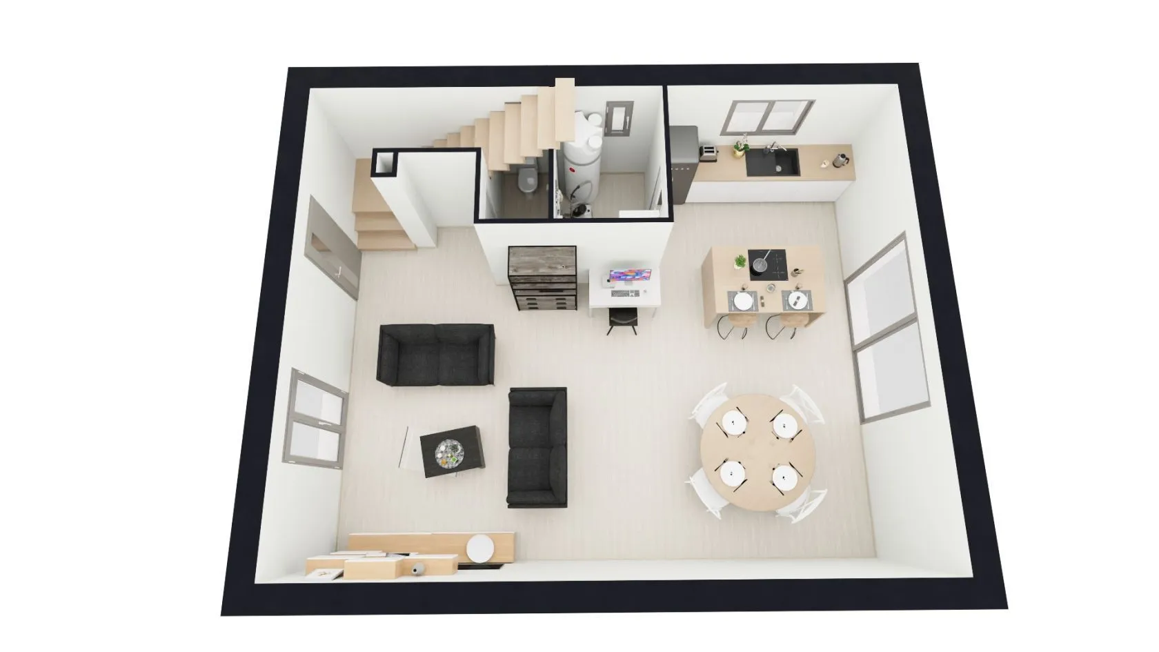 Maison neuve 94 m² à Cambon (81990)