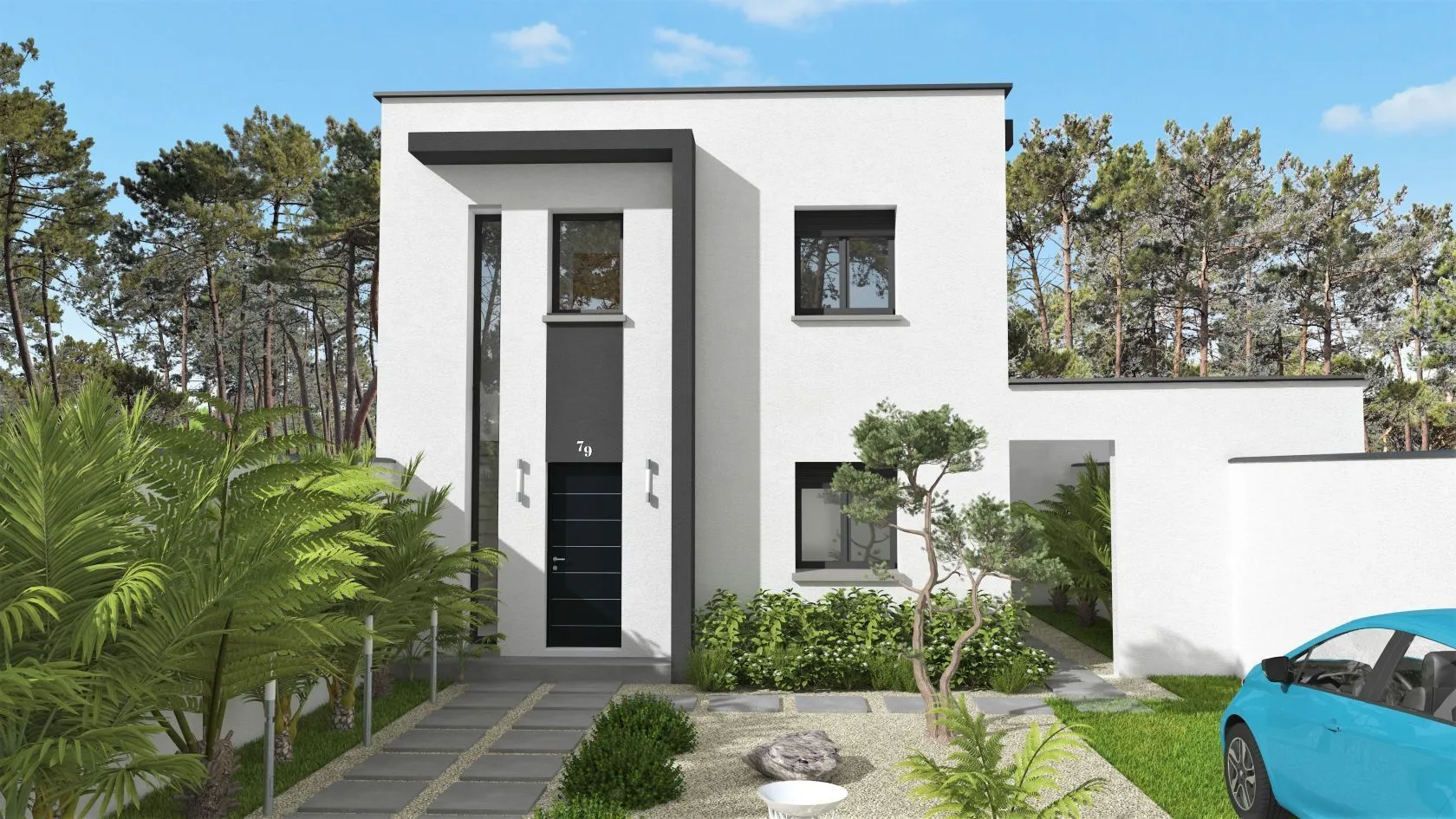 Maison neuve à Cuguron