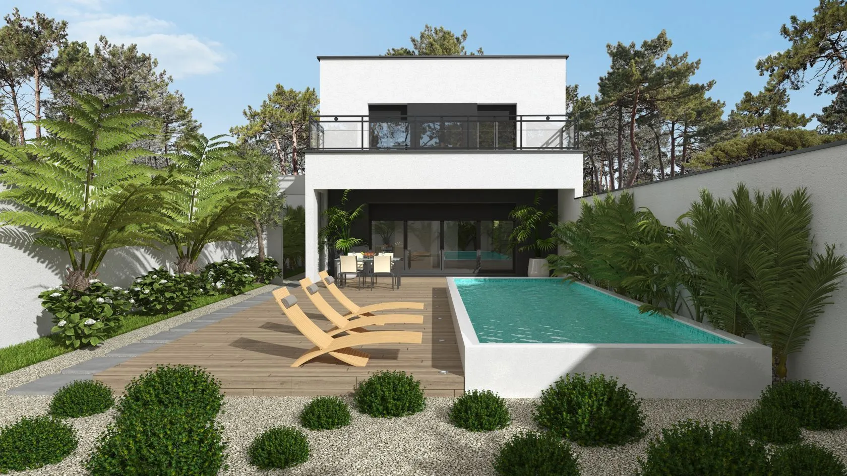 Maison neuve 79 m² à Daux (31700)