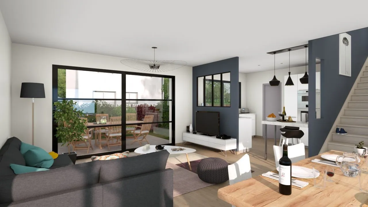 Maison neuve 79 m² à Daux (31700)