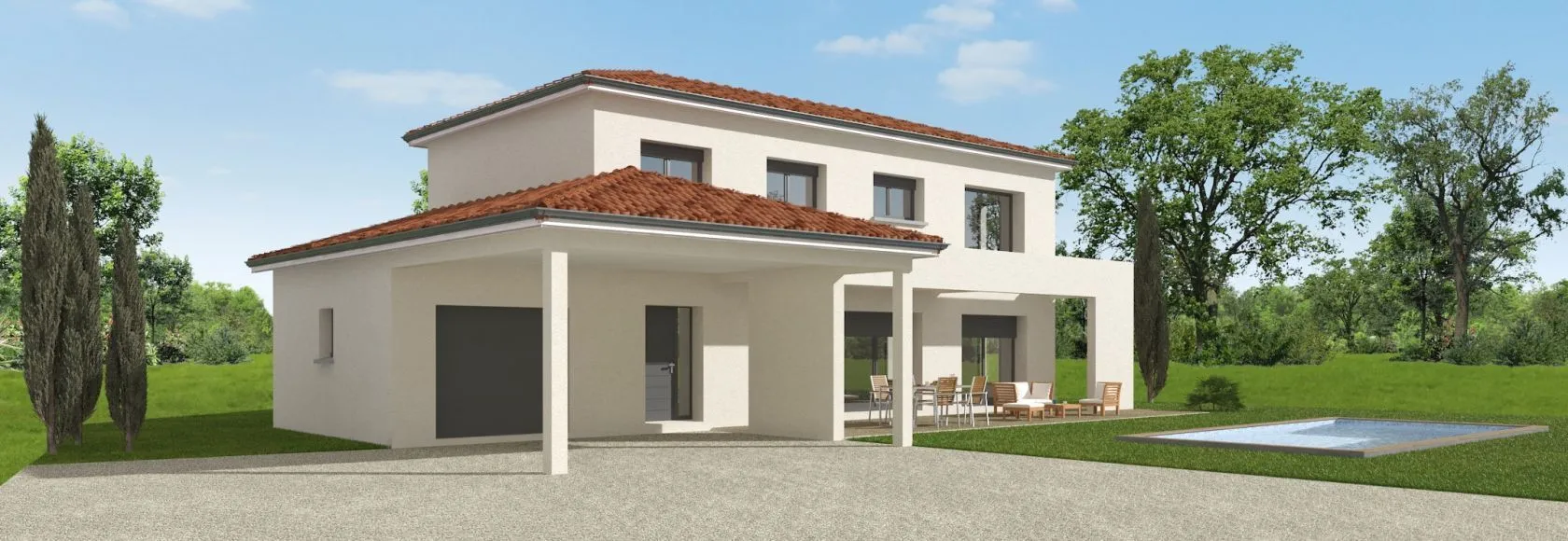 Maison neuve à Lisle-sur-Tarn