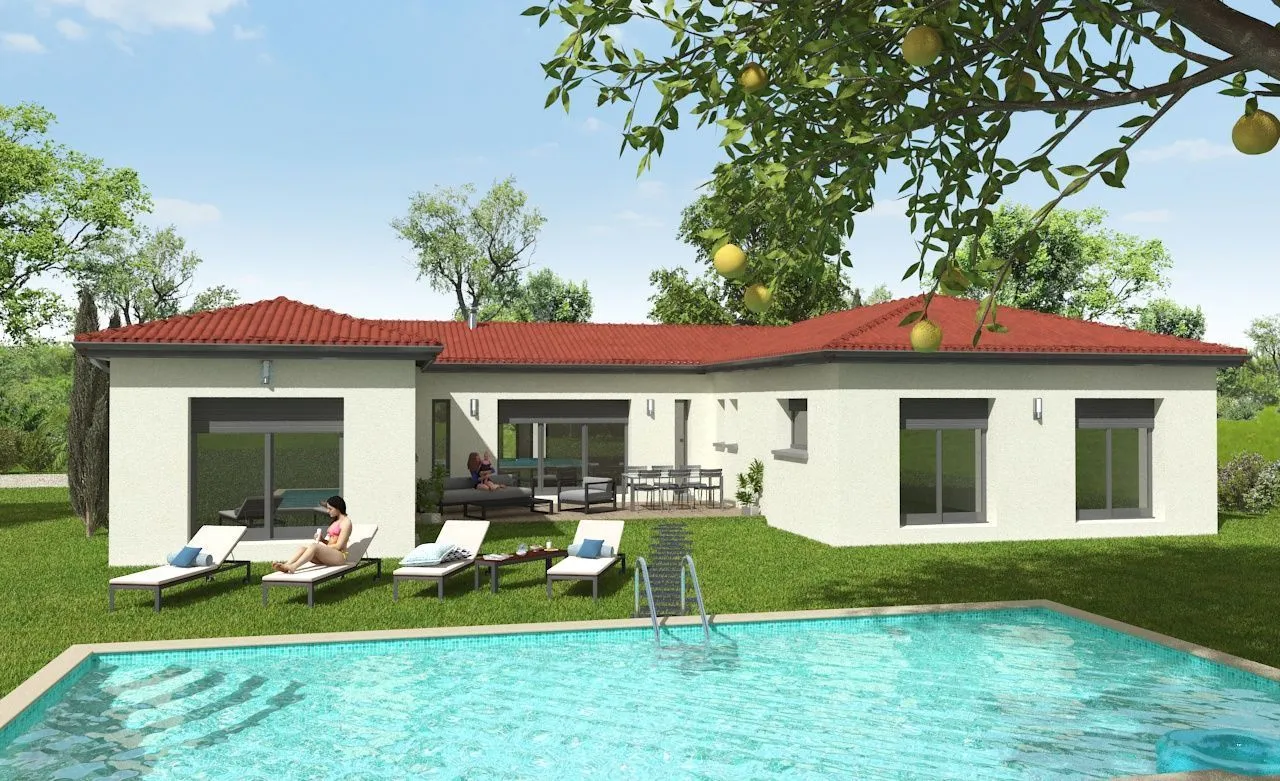 Maison neuve 144 m² à Léojac (82230)