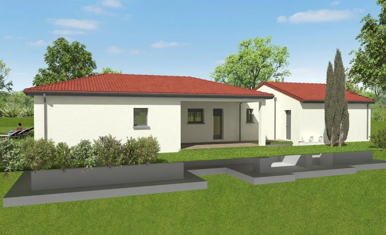 Maison neuve 144 m² à Léojac (82230)