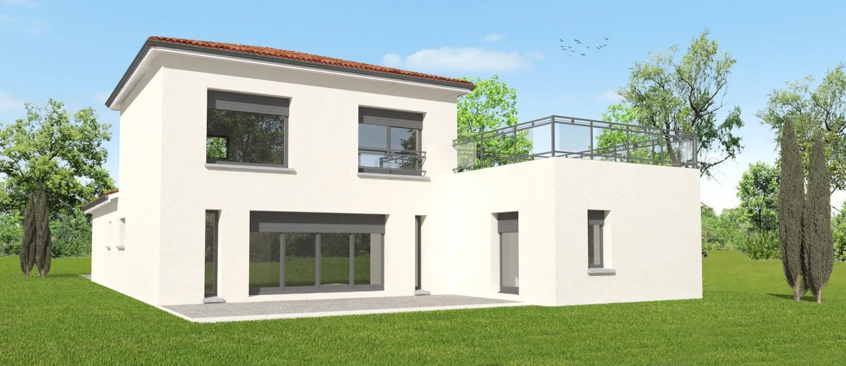 Maison neuve 156 m² à Saint-Médard (32300)