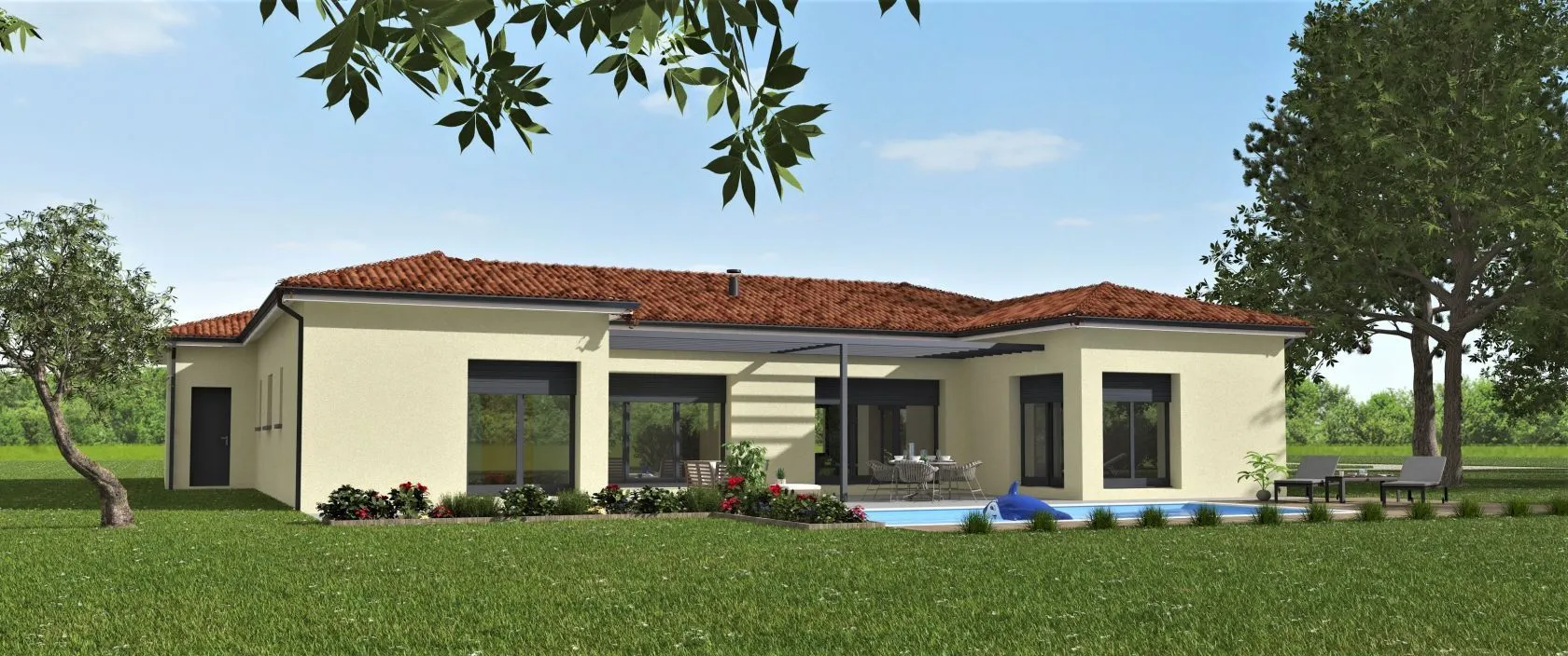 Maison neuve 144 m² à Albine (81240)