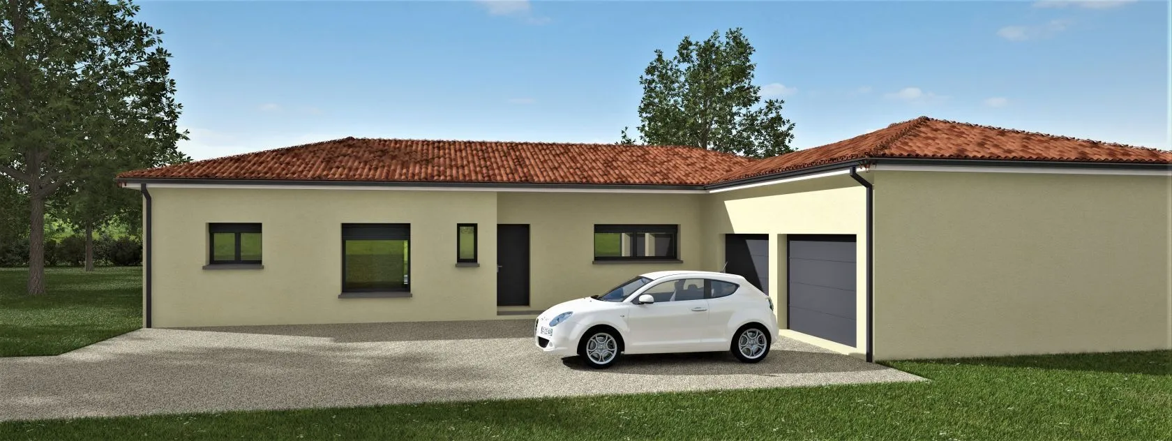 Maison neuve 144 m² à Albine (81240)