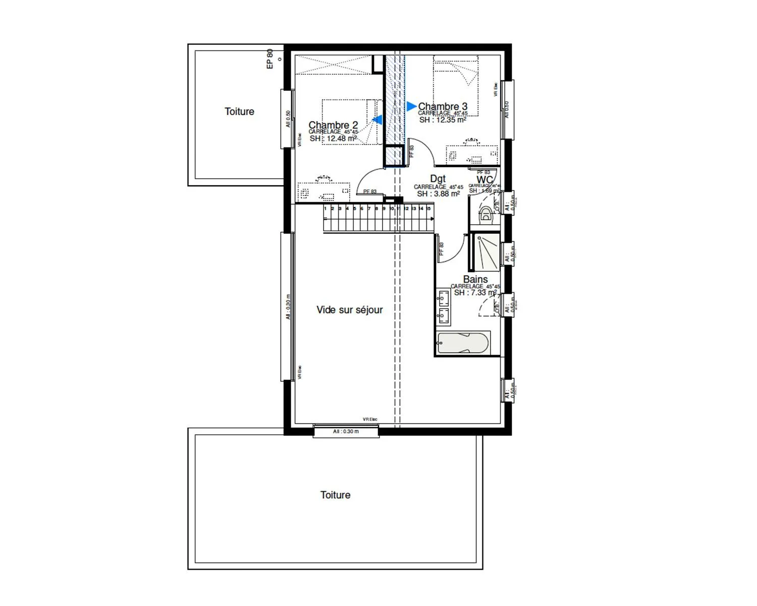Maison neuve 147 m² à Seilh (31840)