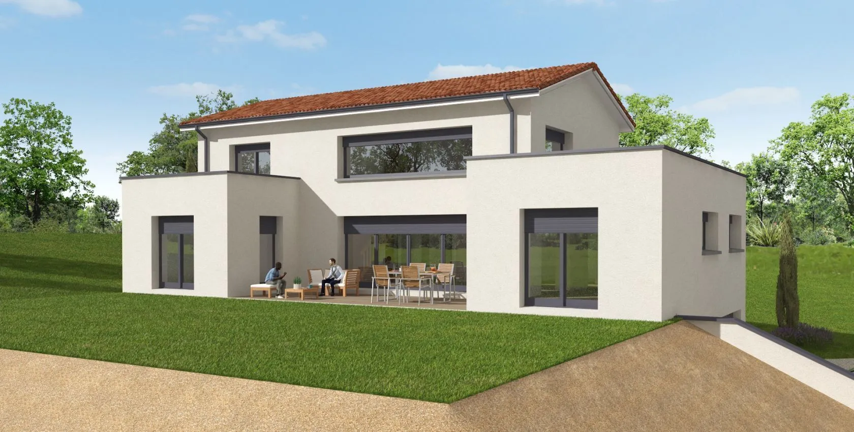 Maison neuve 147 m² à Seilh (31840)