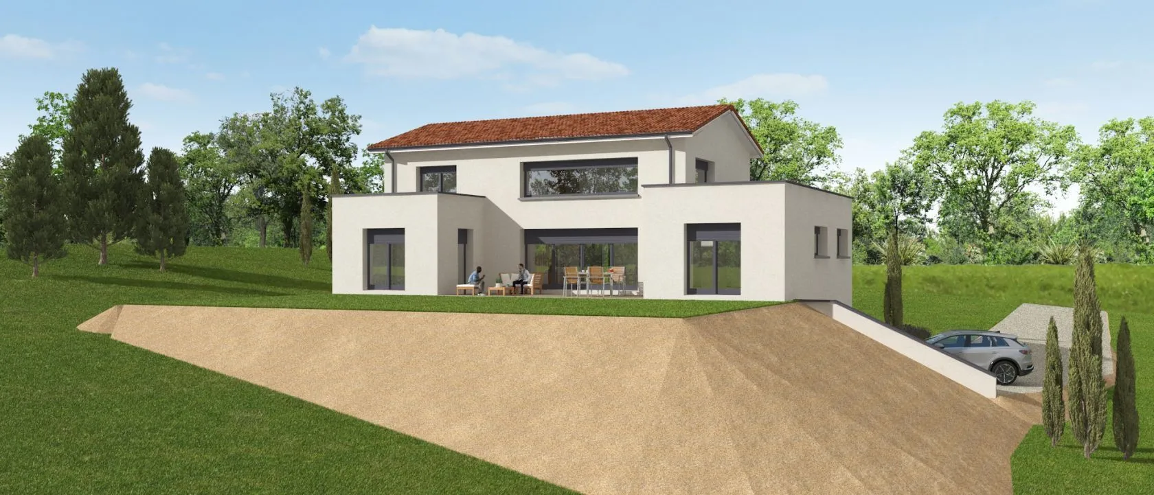 Maison neuve 147 m² à Seilh (31840)