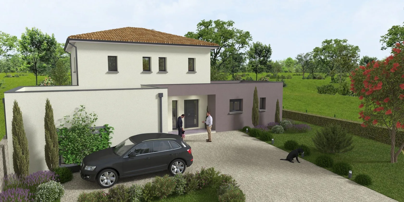 Maison neuve 147 m² à Saint-Lys (31470)