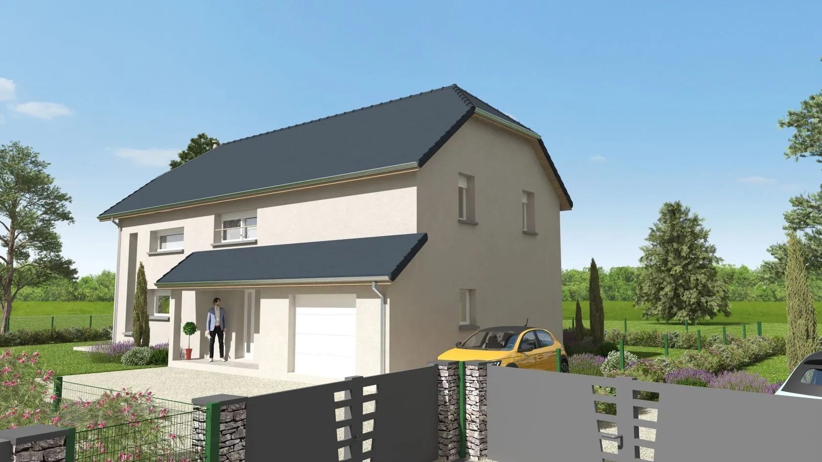 Maison neuve 146 m² à Saint-Mamet (31110)