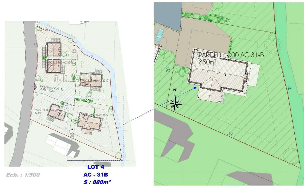 Maison neuve 146 m² à Saint-Mamet (31110)
