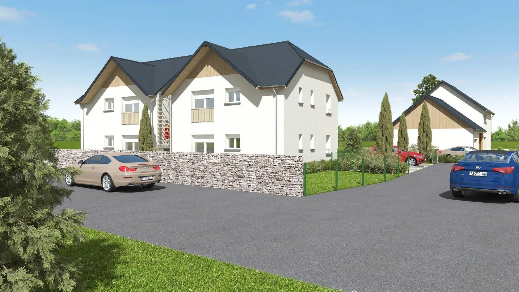 Maison neuve 64 m² à Saint-Mamet (31110)