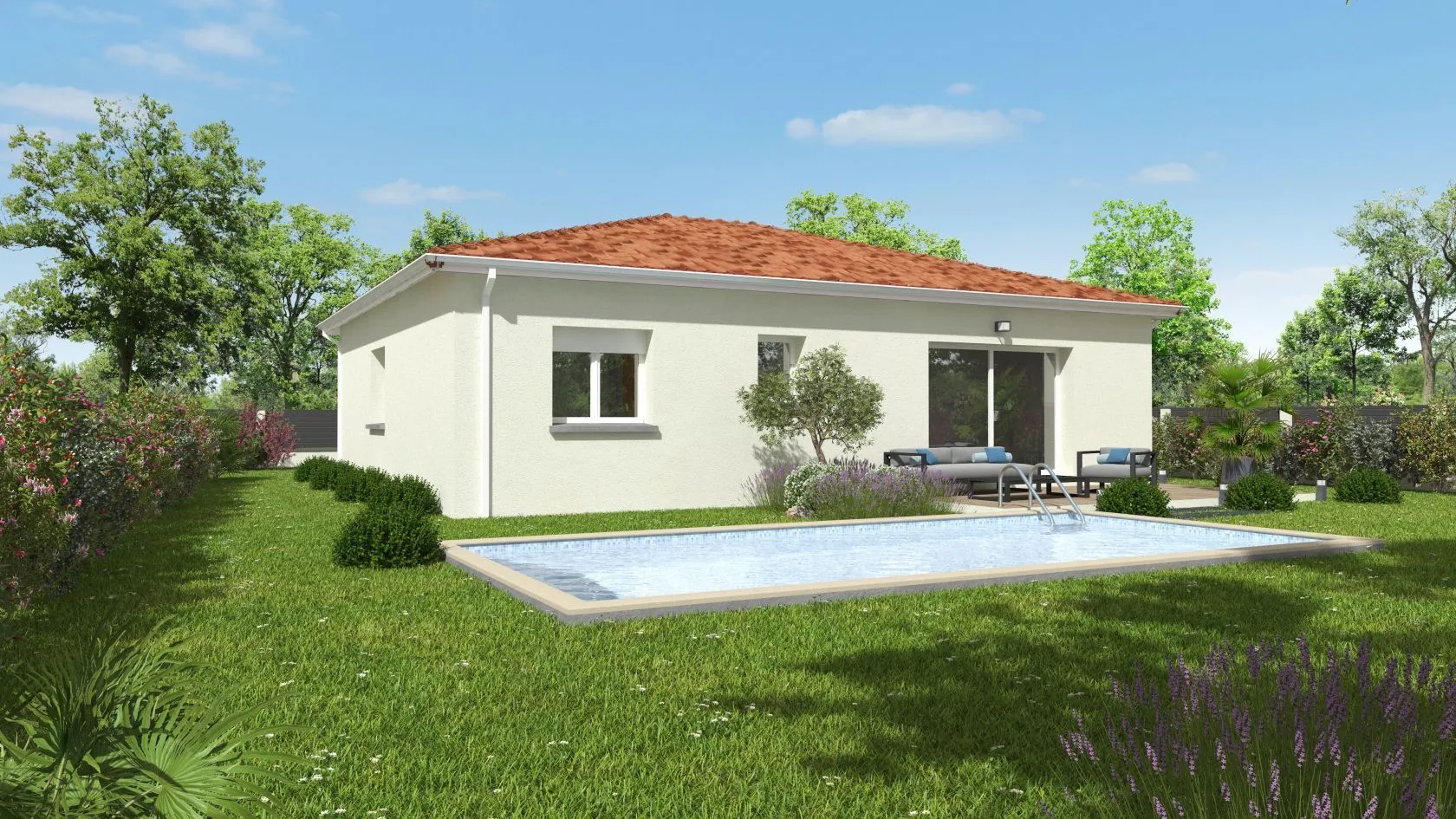 Maison neuve 90 m² à Rieumes (31370)