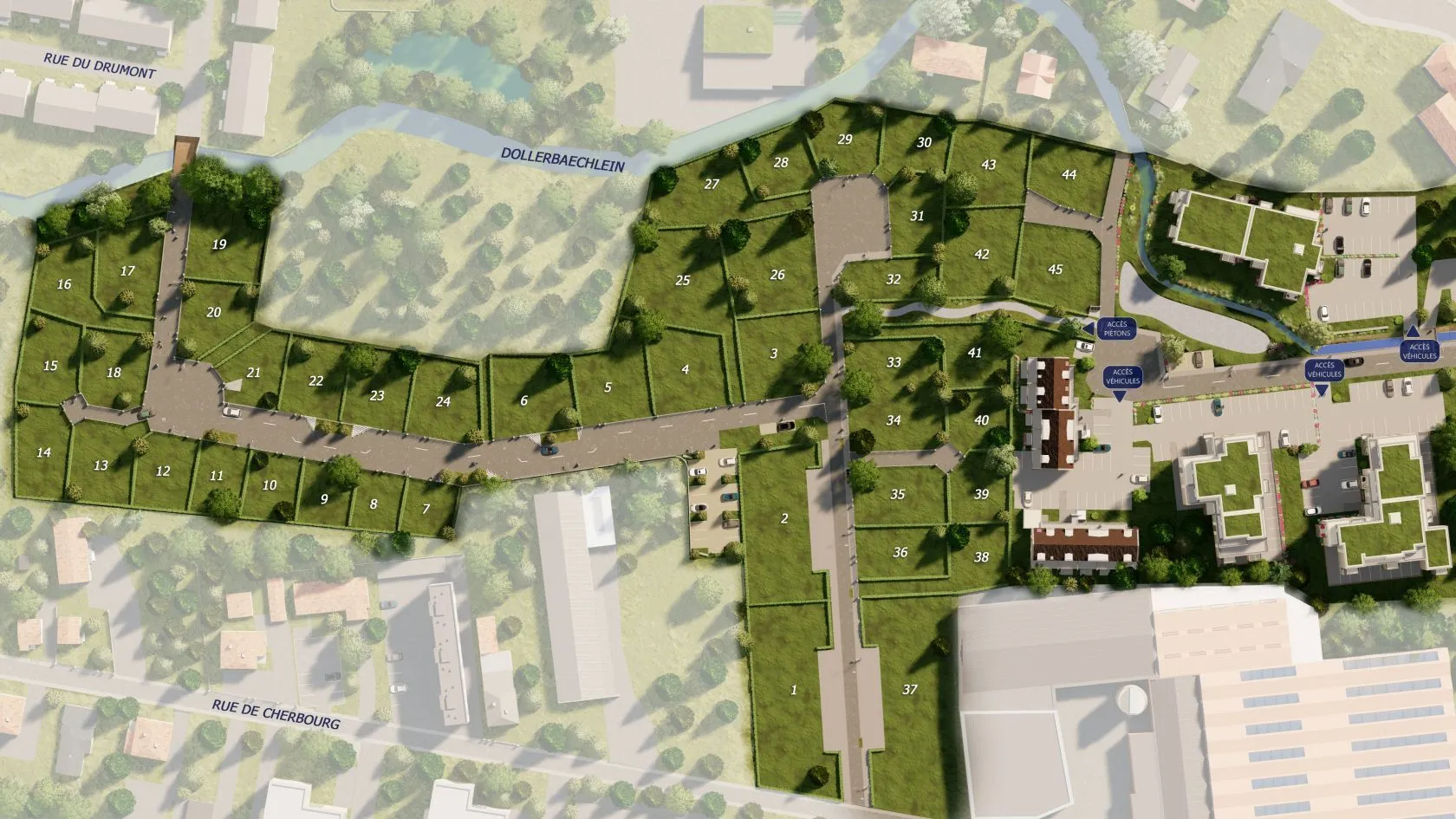 Terrain à bâtir 462 m² à Kingersheim (68260)