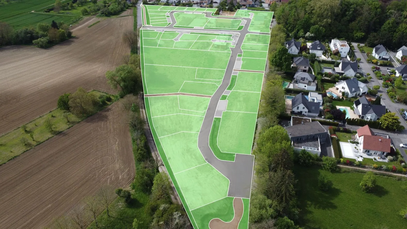 Terrain à bâtir 482 m² à Morschwiller-le-Bas (68790)