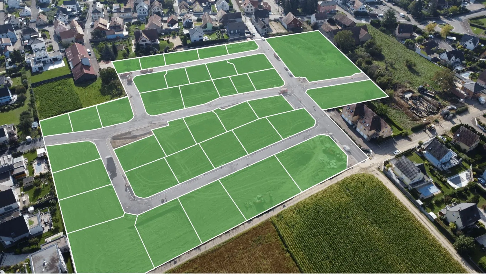 Terrain à bâtir 479 m² à Bischwihr (68320)