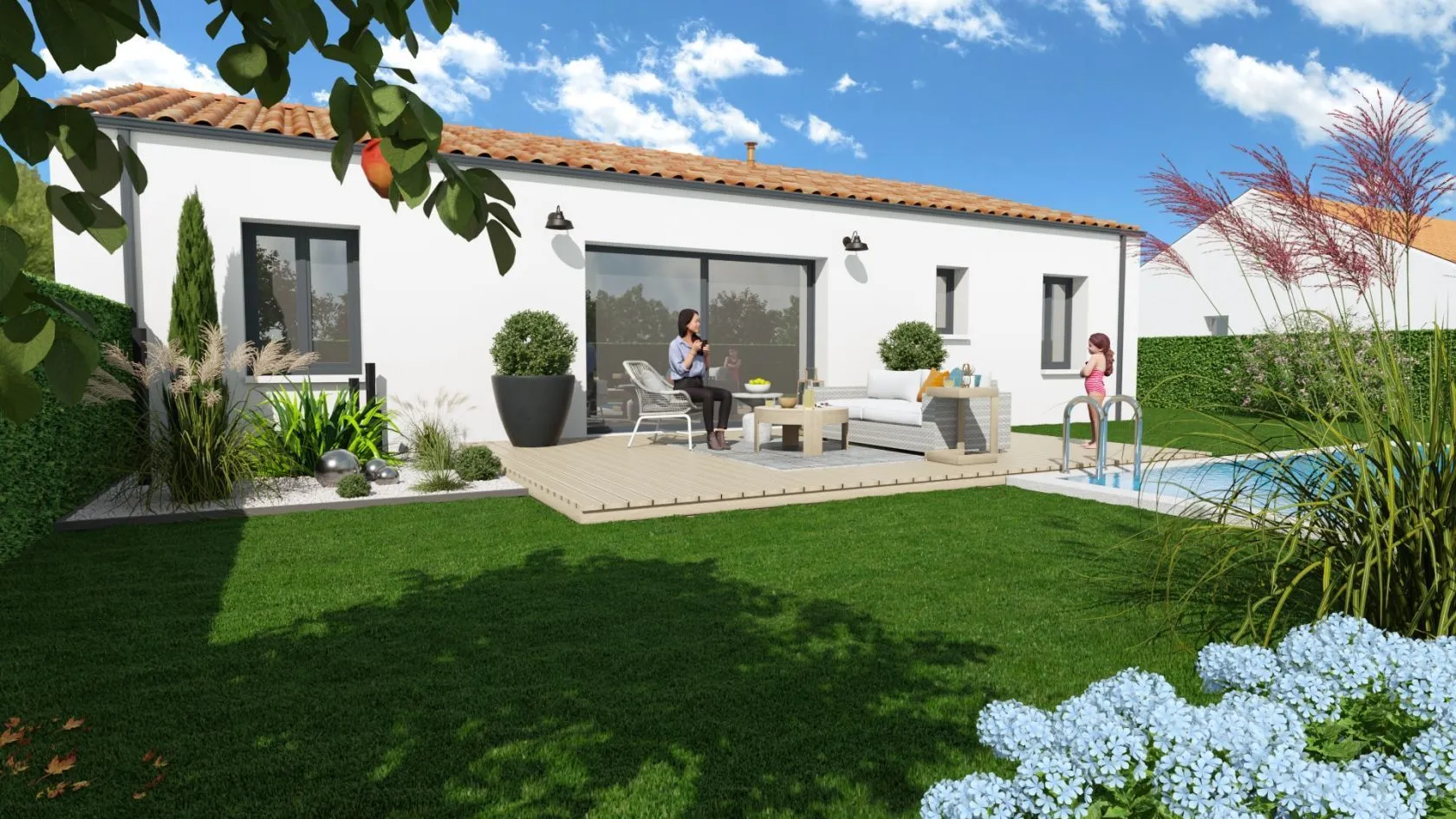 Maison neuve 85 m² à Andilly (17230)