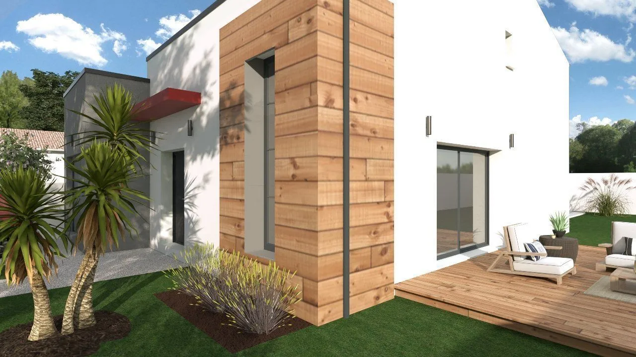 Maison neuve 107 m² à Meursac (17120)