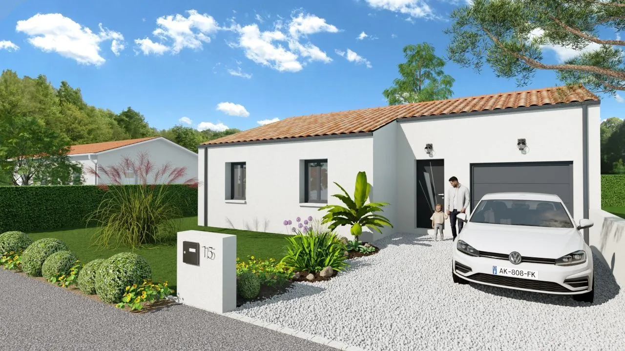 Maison neuve 85 m² à L'Houmeau (17137)