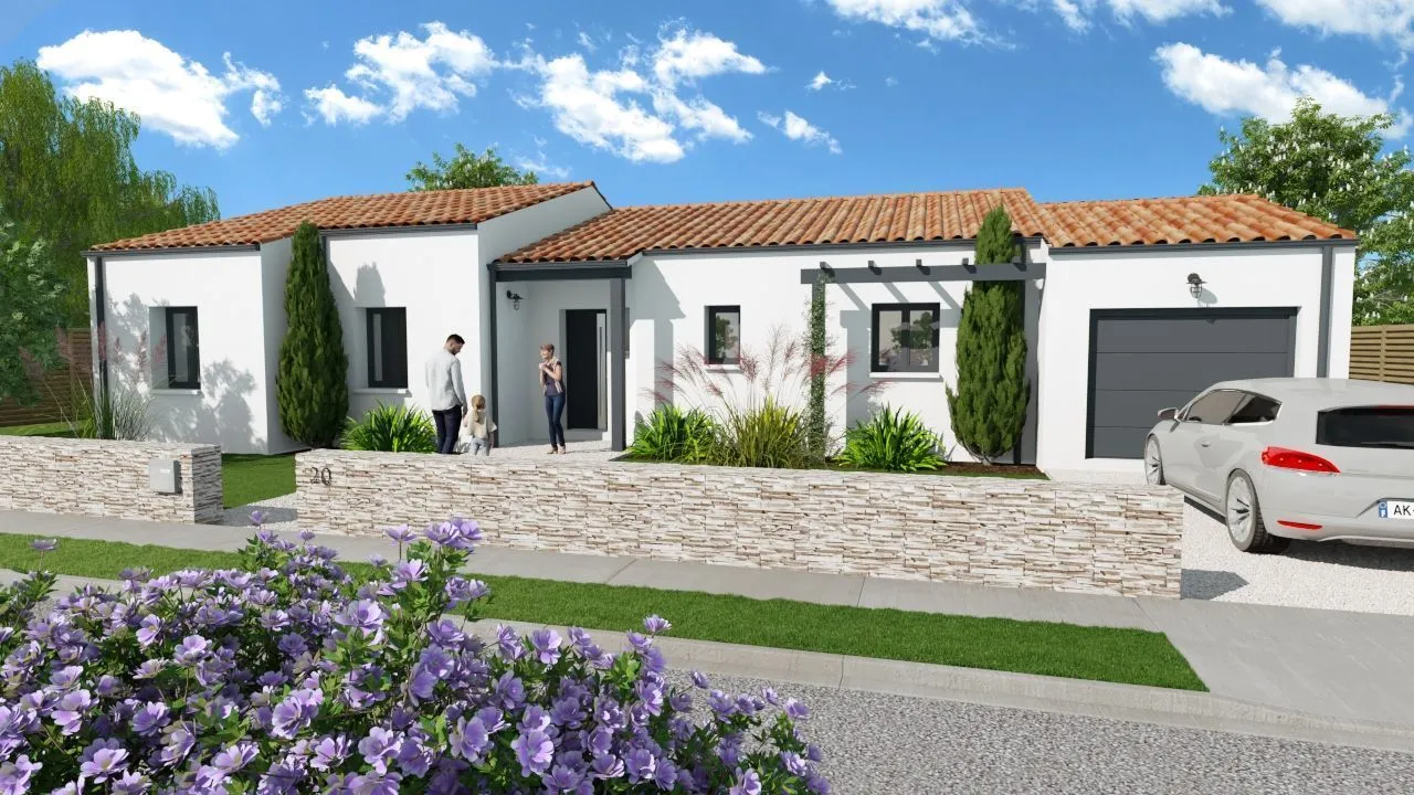 Maison neuve 115 m² à Surgères (17700)