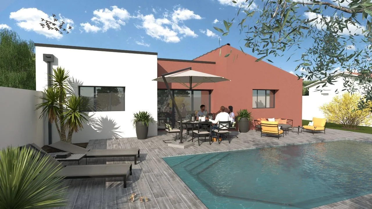 Maison neuve 93 m² à Angliers (17540)