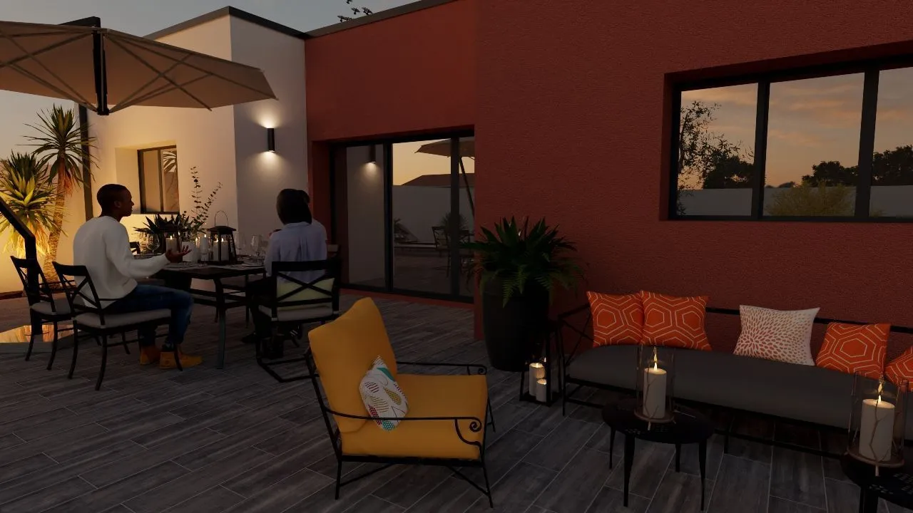 Maison neuve 93 m² à Angliers (17540)